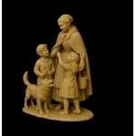 TNB010 "Мама с детьми и собачкой"