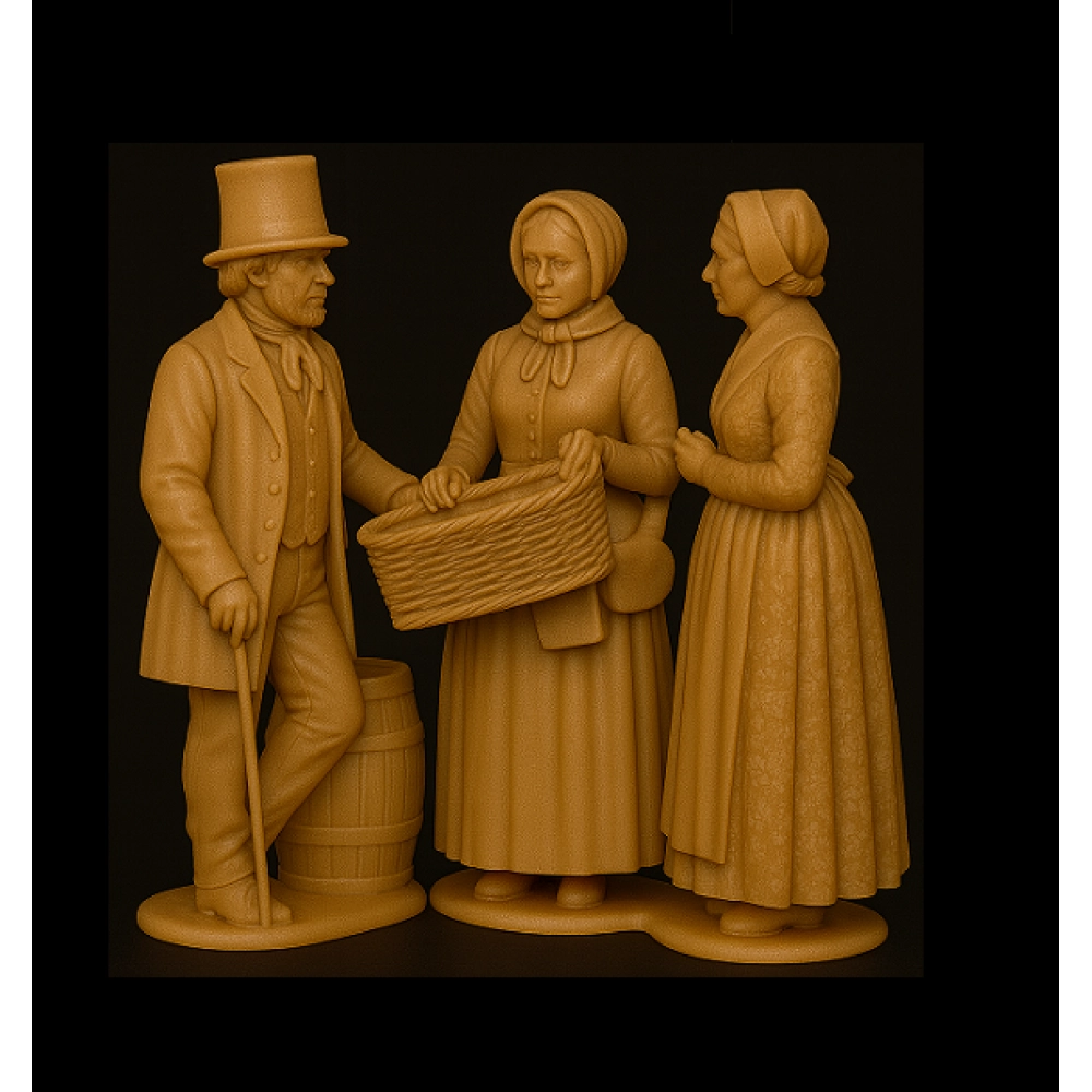 TNB012 "Трое горожан"