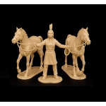 TNB002 "Индеанка с двумя лошадьми"