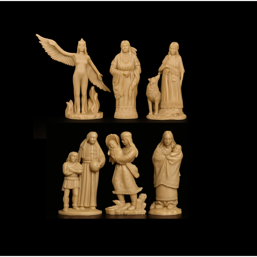 TNB008 "Набор 6 индеанок 03"