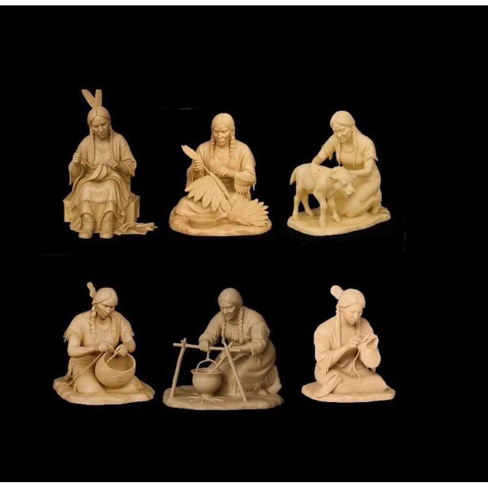 TNB009 "Набор 6 индеанок 04"