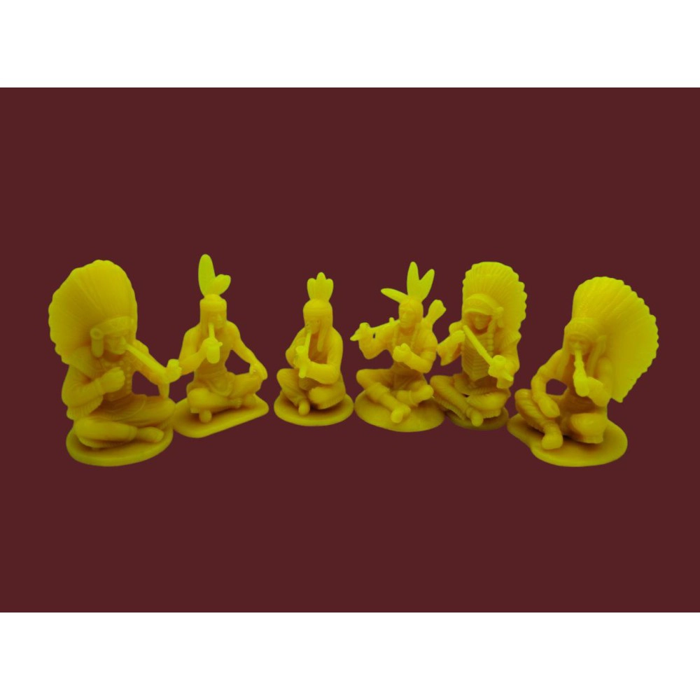 TN080 "Индейцы с трубками" 60 мм