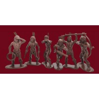 TN087 Индейцы в стиле 