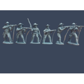 TN081 "Ковбои с ружьями" 70 мм