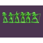 TN078 "Индейцы с ружьями" 70 мм