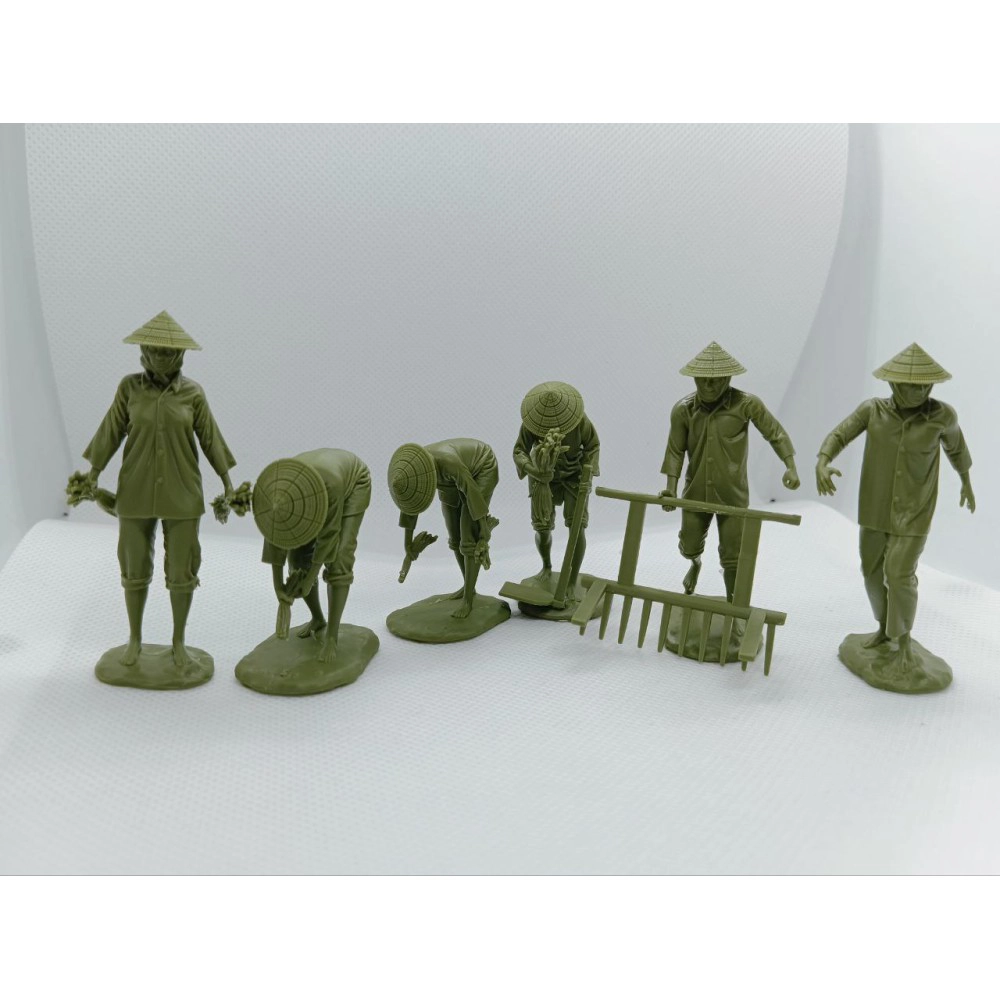 TN028 "Вьетнам 01 "Сборщики риса"