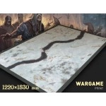 Игровое поле Зимняя река вдоль