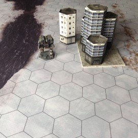 Игровое поле Зимняя река вдоль