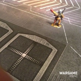 Игровое поле "Киберпанк"\ NeonCity