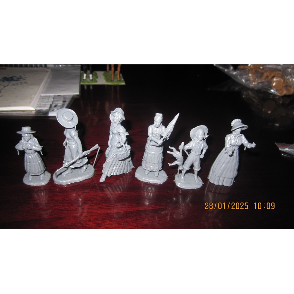 Жители городка Дикого Запада