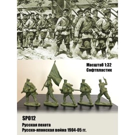 Русская пехота. Русско-японская война 1904-05 гг.