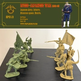 Японская пехота. Русско-японская война 1904-05 гг.