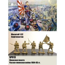 Японская пехота. Русско-японская война 1904-05 гг.